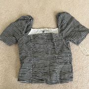 Abercrombie Gingham Top