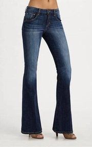 Joe's The Flare Visionaire High Waist Denim Blue Jeans Size 25