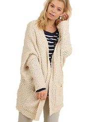 Umgee cozy cream dolman cardigan sweater small