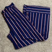 Ultra Flirt women’s extra large blue striped pants