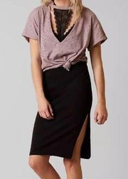 Free People Jersey Pencil Skirt, New with Tags