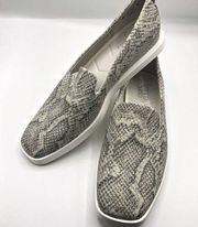 Franco Sarto Womens Animal Print Slip On Sneaker