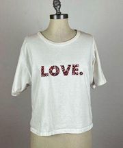 Rebecca Minkoff White Love Tee