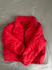 Red Puffer Jacket