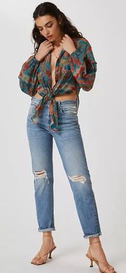 EDWIN Tash Mid-Rise Relaxed Straight Jeans