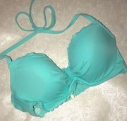 Sundazed Swim top Scallop Edge Seafoam 32DD