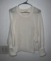 Francesca's White Sweater
