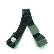 NWT Black stainless steel magnetic Replacement strap for Fitbit Alta/HR