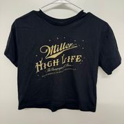 Miller High Life Cropped T Shirt