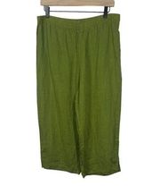 Flax 100% Linen Wide Leg Pant