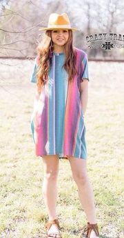 Crazy Train | Sabado‎ Serape Dress Sz. XL