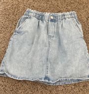 Denim Skirt