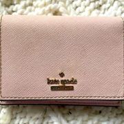 Cute pick Kate Spade small wallet , change purse.