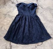 Sweetheart Princess Mini Dress