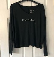 Peace Love World “Thankful” Top