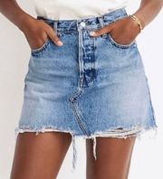 Denim Mini Skirt