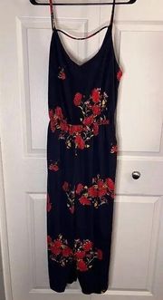 Floral Jumpsuit L