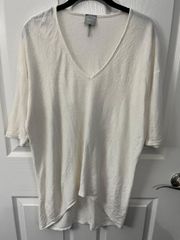 Size XL Cream Colored Tunic Top