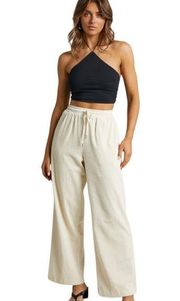 Lioness Nikita Cream Cord Straight Leg Pants