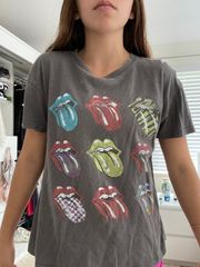 Rolling Stones Colorful Lips Shirt