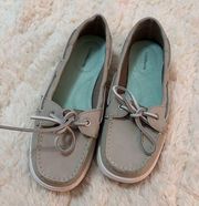 Croft & Barrow grey Vivian boat shoes coastal Grandmacore