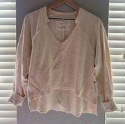 Anthropologie Pilcro Cream Sweatshirt