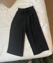 black flowy pants 