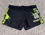 Modern American Cheer Shorts Size Medium Stretch Spandex Athletic Shorts