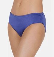 New with tags Calvin Klein hipster navy blue shimmer bikini bottoms
