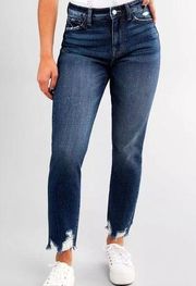 KanCan Signature Distressed Mom Fit Jeans Size 32