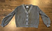 Gray Cardigan