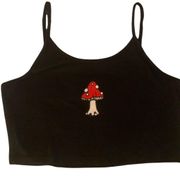 Mushrooms Crop Top 