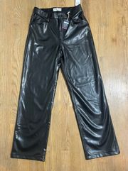 Abercrombie Leather Pants 