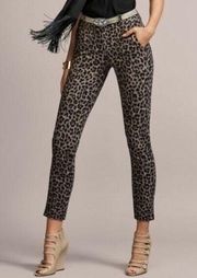 CAbi #3393 Jungle Trouser Ponte Ankle Pant size 6