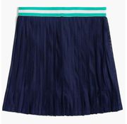 J. Crew Blue Mesh Pleated Active Tennis Golf Skort Size M