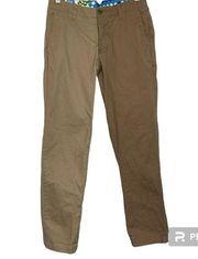 Teddy Fresh Two Tone Khaki Pants With Colorful Inside Lining Size 28