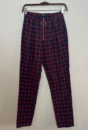 Plaid Pant 567