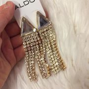 Aldo gold tone earrings