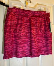 Sz S Pink Skirt Skort Play Dry Active Golf Tennis Pockets NWT $79.95