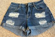 Denim Mom Shorts