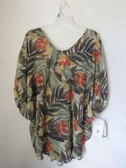 Beach Cover Up Floral