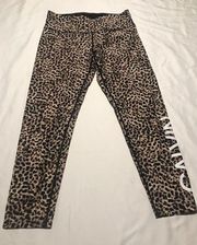 Calvin Klein Performance Women’s Leopard Print Legging Size L