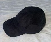 Wilfred Free Suede Baseball Cap - Black