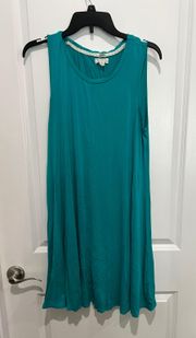 Sleeveless Aline Dress, Sz L