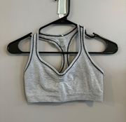 Lululemon Grey & Black Sports Bra