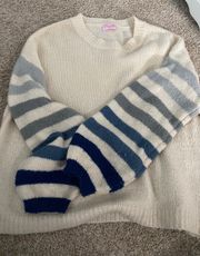 Blue Striped Sweater