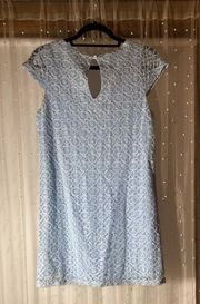 Pastel Blue Mini Dress