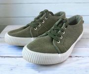 Tommy Bahama Shoes Womens Size 8.5 Sneakers Canvas Casual Lace Up Comfort Green