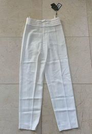 Emporio Armani NWT $875 Bianca Caldo Pants Sz EU38