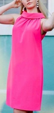 Sail to Sable Hydra Pink Dress Cowl Neck Size Medium